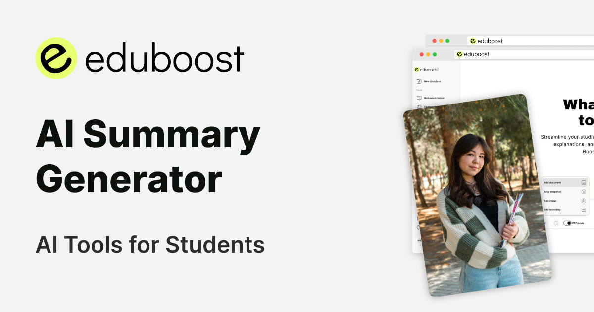 AI Summary Generator - Free Text Summarizer Tool for Documents & Articles